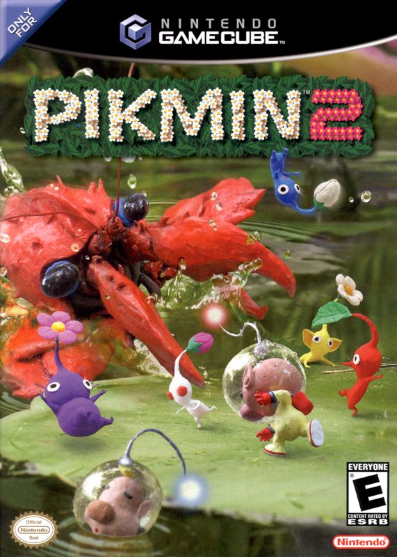 Pikmin 2 box art for Wii